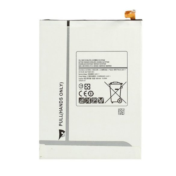 Akku 4000mAh LI-ION (EB-BT710ABE kompatibilis) Samsung Galaxy Tab S2 8.0 WIFI (SM-T710) , Samsung Galaxy Tab S2 8.0 WIFI (2016) SM-T713, Samsung Galaxy Tab S2 8.0 LTE (SM-T715) , Samsung Galaxy Tab S2 8.0 3G - LTE (20