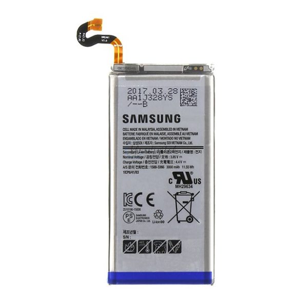 SAMSUNG akku 3000 mAh LI-ION Samsung Galaxy S8 (SM-G950)