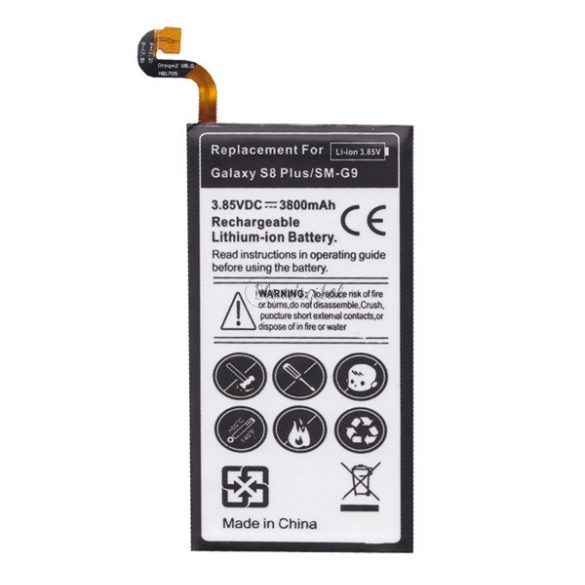 Akku 3500mAh LI-ION (EB-BG950ABA kompatibilis) Samsung Galaxy S8 Plus (SM-G955)