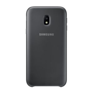 SAMSUNG műanyag telefonvédő (dupla rétegű, gumírozott) FEKETE Samsung Galaxy J5 (2017) SM-J530 EU