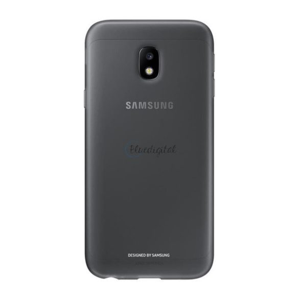 SAMSUNG szilikon telefonvédő FEKETE Samsung Galaxy J3 (2017) SM-J330 EU