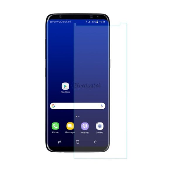 ENKAY képernyővédő üveg (2.5D lekerekített szél, karcálló, 0.26mm, 9H) ÁTLÁTSZÓ Samsung Galaxy S8 Plus (SM-G955)