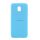 Műanyag telefonvédő (gumírozott) VILÁGOSKÉK Samsung Galaxy J3 (2017) SM-J330 EU