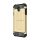 Defender műanyag telefonvédő (közepesen ütésálló, légpárnás sarok, szilikon belső, fémhatás) ARANY Samsung Galaxy J7 (2017) SM-J730