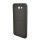 IPAKY szilikon telefonvédő (közepesen ütésálló, szálcsiszolt, karbon minta) SZÜRKE Samsung Galaxy J7 (2017) SM-J730