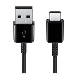   SAMSUNG adatkábel (USB - Type-C, gyorstöltő, 150cm) FEKETE