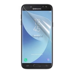 Képernyővédő fólia (full screen, íves, öntapadós PET, nem visszaszedhető) ÁTLÁTSZÓ Samsung Galaxy J3 (2017) SM-J330 EU