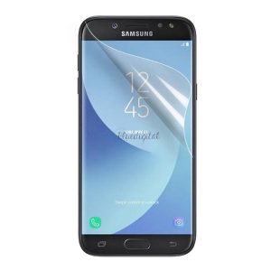 Képernyővédő fólia (full screen, íves, öntapadós PET, nem visszaszedhető) ÁTLÁTSZÓ Samsung Galaxy J3 (2017) SM-J330 EU