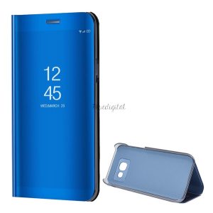 Tok álló (aktív FLIP, oldalra nyíló, asztali tartó funkció, tükrös felület, Mirror View Case) KÉK Samsung Galaxy A5 (2017) SM-A520F