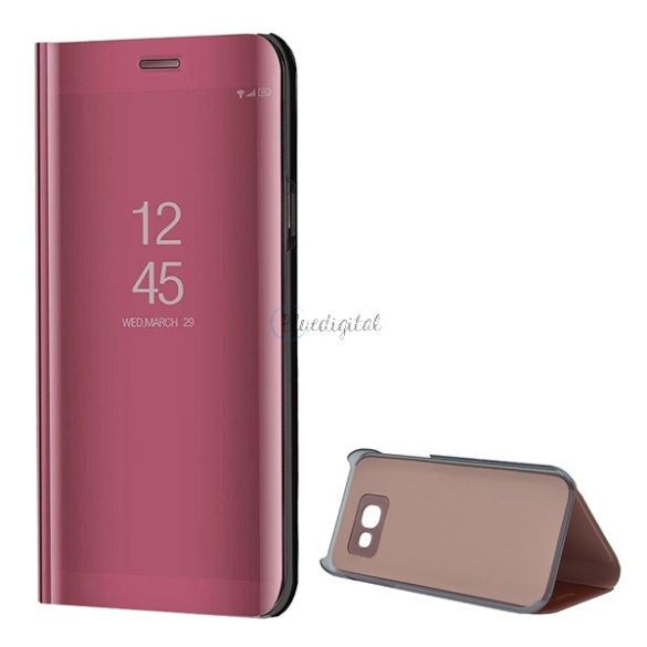 Tok álló (aktív FLIP, oldalra nyíló, asztali tartó funkció, tükrös felület, Mirror View Case) ROZÉARANY Samsung Galaxy A5 (2017) SM-A520F