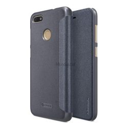   NILLKIN SPARKLE műanyag telefonvédő (bőr hatású FLIP, oldalra nyíló) FEKETE Huawei P9 Lite Mini