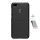 NILLKIN SUPER FROSTED műanyag telefonvédő (gumírozott, érdes felület + képernyővédő fólia) FEKETE Huawei P9 Lite Mini