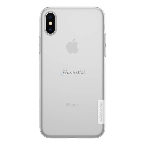 NILLKIN NATURE szilikon telefonvédő (0.6 mm, ultravékony) ÁTLÁTSZÓ Apple iPhone X 5.8, Apple iPhone XS 5.8