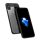 IPAKY telefonvédő szilikon keret (BUMPER, közepesen ütésálló, légpárnás sarok, akril hátlap) FEKETE Apple iPhone X 5.8, Apple iPhone XS 5.8