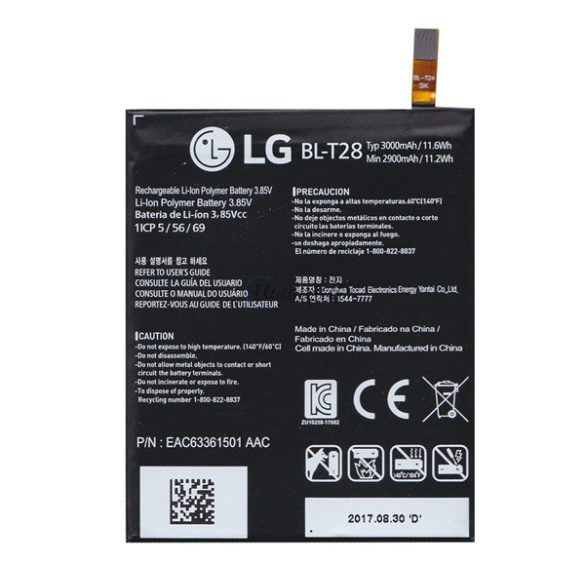 LG akku 3000 mAh LI-Polymer LG Q8 (H970)