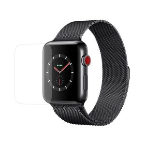 Képernyővédő üveg (0.3mm, 9H, NEM íves) ÁTLÁTSZÓ Apple Watch Series 1 38mm, Apple Watch Series 2 38mm, Apple Watch Series 3 38mm