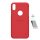 NILLKIN SUPER FROSTED műanyag telefonvédő (gumírozott, érdes felület, logó kivágás + képernyővédő fólia) PIROS Apple iPhone X 5.8, Apple iPhone XS 5.8