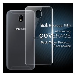 IMAK védőfólia 2db (csak hátsó, full screen, íves részre, öngyógyító, 0.15mm vékony) ÁTLÁTSZÓ Samsung Galaxy J5 (2017) SM-J530 EU