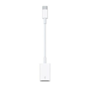 APPLE adapter kábel (USB aljzat - Type-C, 12cm) FEHÉR