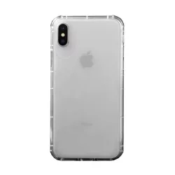   Szilikon telefonvédő (közepesen ütésálló, légpárnás keret) ÁTLÁTSZÓ Apple iPhone X 5.8, Apple iPhone XS 5.8