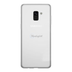 Szilikon telefonvédő (ultravékony) ÁTLÁTSZÓ Samsung Galaxy A8 Plus (2018) SM-A730F