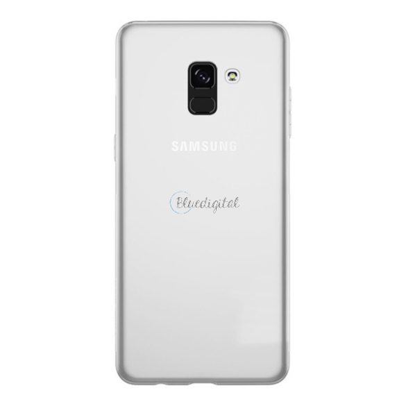 Szilikon telefonvédő (ultravékony) ÁTLÁTSZÓ Samsung Galaxy A8 Plus (2018) SM-A730F
