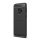 Szilikon telefonvédő (közepesen ütésálló, légpárnás sarok, szálcsiszolt, karbon minta) FEKETE Samsung Galaxy S9 (SM-G960)
