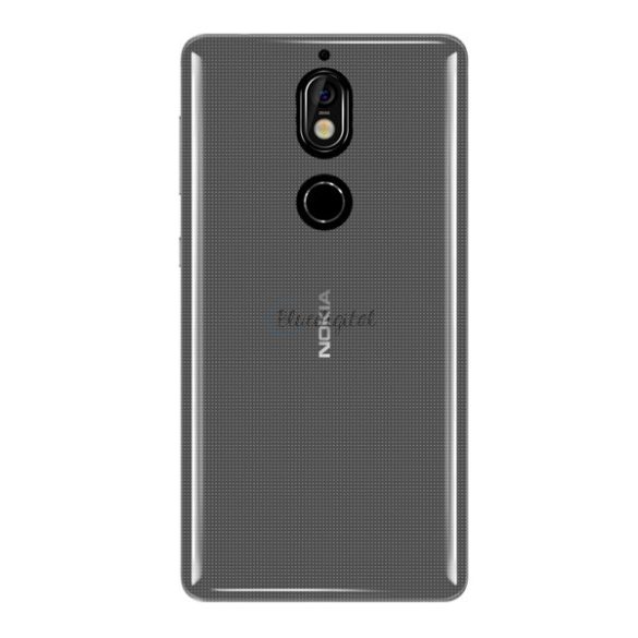 Szilikon telefonvédő (ultravékony) ÁTLÁTSZÓ Nokia 7