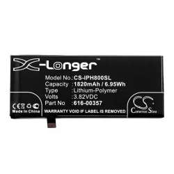   CAMERON SINO Li-Polymer akku (3.82V/1820mAh, Apple 616-00357 kompatibilis) FEKETE Apple iPhone 8 4.7
