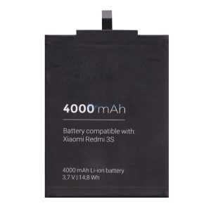 Akku 4000mAh LI-Polymer (BM47 kompatibilis) Xiaomi Redmi 4X, Redmi 3