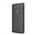 Szilikon telefonvédő (közepesen ütésálló, bőr hatású, varrás minta) FEKETE Sony Xperia L2 (H4311)
