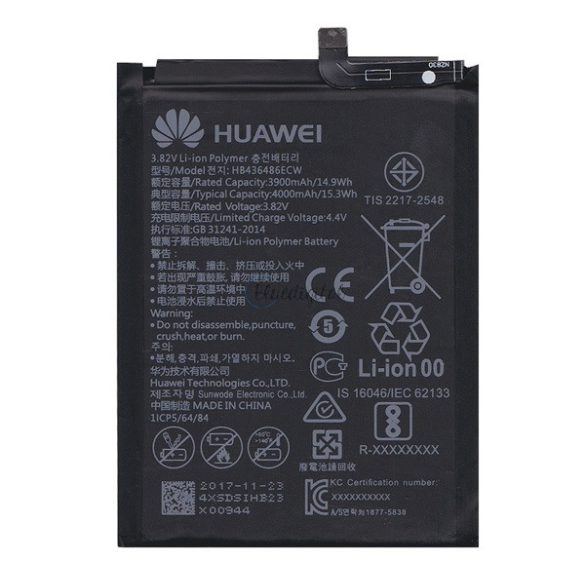HUAWEI akku 3900 mAh LI-Polymer Huawei Mate 10, Huawei Mate 10 Pro, Huawei Mate 20, Huawei P20 Pro, Honor 20 Pro