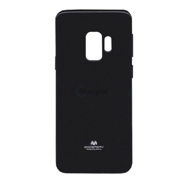 MERCURY Goospery szilikon telefonvédő (csillámporos) FEKETE Samsung Galaxy S9 (SM-G960)