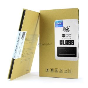 IMAK képernyővédő üveg (3D full cover, íves, karcálló, 9H) ÁTLÁTSZÓ Samsung Galaxy S9 Plus (SM-G965)