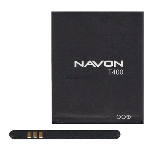 NAVON akku 1500mAh LI-ION (kizárólag Navon T400 2017 verzió kompatibilis, kérjük, ellenőrizze a csatlakozó kiosztást) Navon T400 (2017)