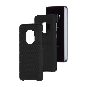 CASE-MATE TOUGH MAG műanyag telefonvédő (ultravékony, szilikon belső, közepesen ütésálló) FEKETE Samsung Galaxy S9 (SM-G960)