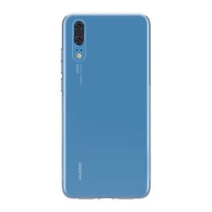 Szilikon telefonvédő (ultravékony) ÁTLÁTSZÓ Huawei P20