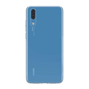 Szilikon telefonvédő (ultravékony) ÁTLÁTSZÓ Huawei P20