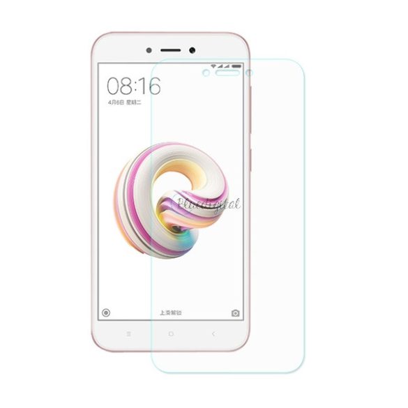ENKAY képernyővédő üveg (2.5D lekerekített szél, karcálló, 0.26mm, 9H) ÁTLÁTSZÓ Xiaomi Redmi 5A