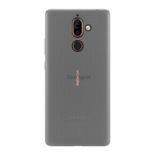 Szilikon telefonvédő (ultravékony) ÁTLÁTSZÓ Nokia 7 Plus