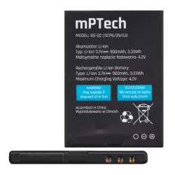 MYPHONE akku 900mAh LI-ION Myphone 1075 Halo 2