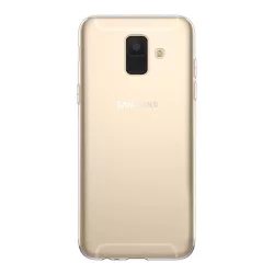   Szilikon telefonvédő (ultravékony) ÁTLÁTSZÓ Samsung Galaxy A6 (2018) SM-A600F