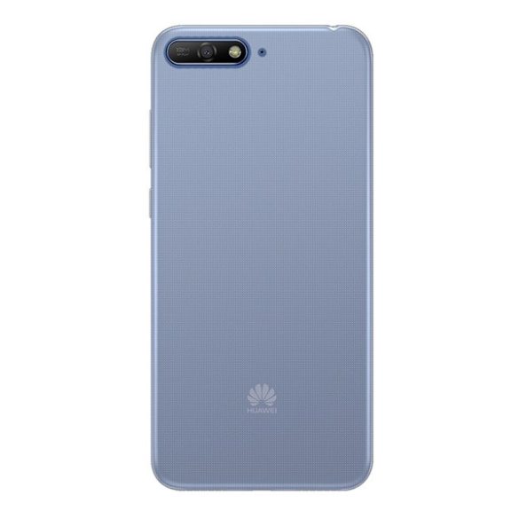 Szilikon telefonvédő (ultravékony) ÁTLÁTSZÓ Huawei Y6 (2018)