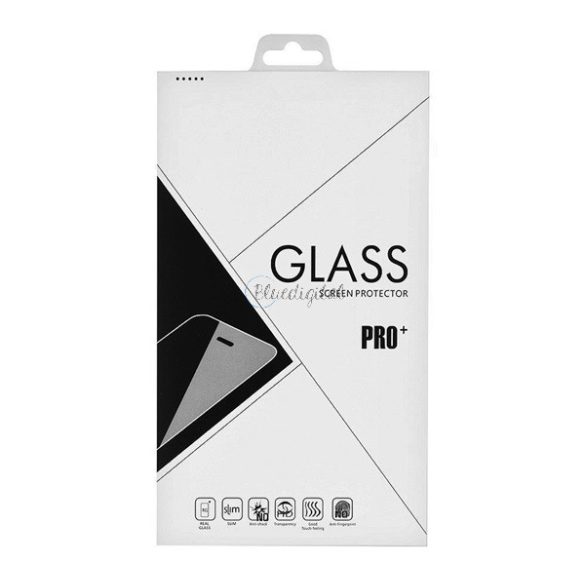 Képernyővédő üveg (5D hybrid full glue, íves, teljes felületén tapad, karcálló, 0.2 mm, 9H) FEKETE Apple iPhone 6 Plus 5.5, Apple iPhone 6S Plus 5.5