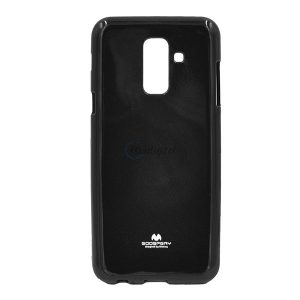 MERCURY Goospery szilikon telefonvédő FEKETE Samsung Galaxy A6+ (2018) SM-A605F