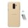 NILLKIN SUPER FROSTED műanyag telefonvédő (gumírozott, érdes felület + képernyővédő fólia) ARANY Samsung Galaxy A6+ (2018) SM-A605F