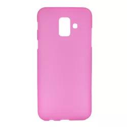   Szilikon telefonvédő (matt) RÓZSASZÍN Samsung Galaxy A6 (2018) SM-A600F