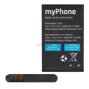 MYPHONE akku 1000mAh LI-ION Myphone Halo Easy