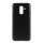 Defender műanyag telefonvédő (közepesen ütésálló, szilikon belső, ultravékony) FEKETE Samsung Galaxy A6+ (2018) SM-A605F