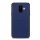 MOFI HONOR műanyag telefonvédő (szilikon keret, bőr hatású hátlap, fonott minta) SÖTÉTKÉK Samsung Galaxy A6 (2018) SM-A600F